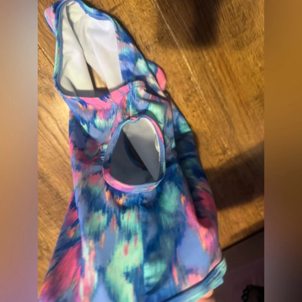 swimsuit girls 7/8 one piece suit like new